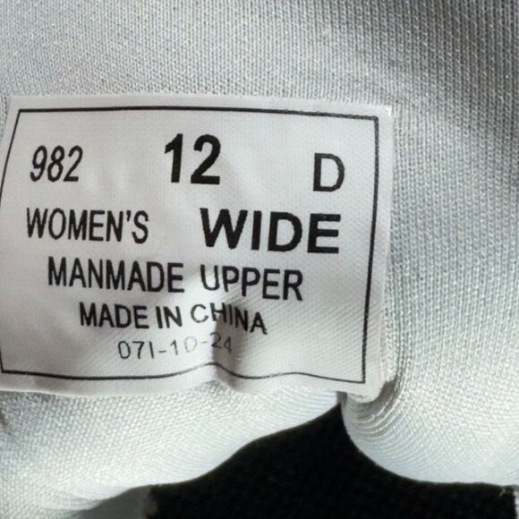 Orthofeet Womens Wide Fit Sneakers Size 12 D Silver/Gray Knit Mesh - Picture 9 of 11